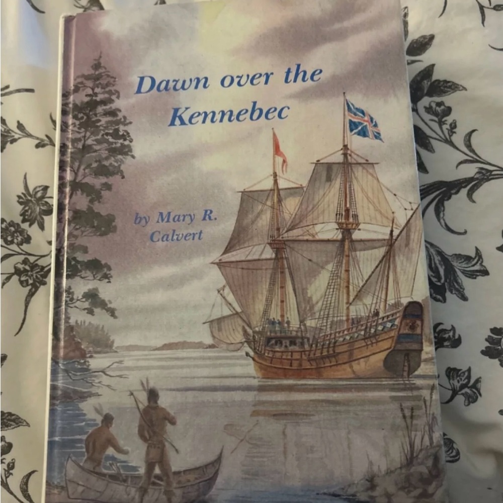 “Dawn Over the Kennebec” by Mary R. Calvert